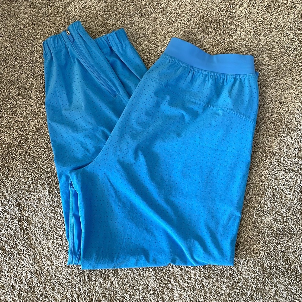 lululemon athletica Bright Blue Track Joggers